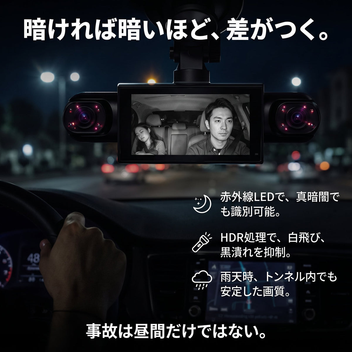 全録ドラレコ W（ゼンロクドラレコ ダブル） - 商品画像 4